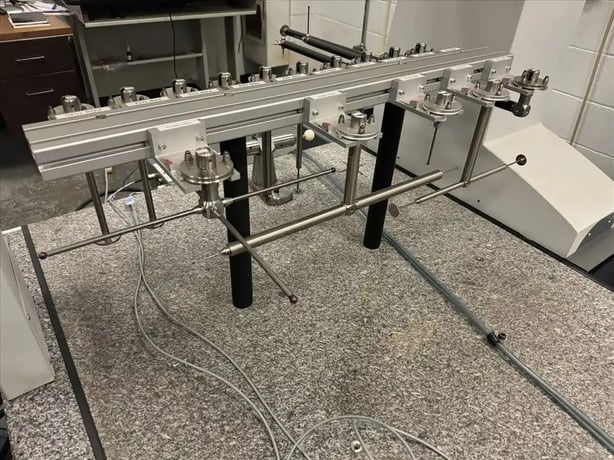 Leitz #Reference-HP-30.9.7, coordinate measuring machine, 120" x 53" table, 118.1"x, 35.4"y, 27.5'z, 41" btwn - Image 6