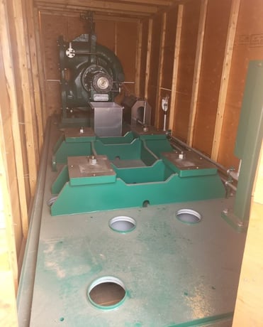 1666 GPM @ 82' TDH, CPC #3A-P-513C, horizontal single stage centrifugal pump package, counter clock wise - Image 2