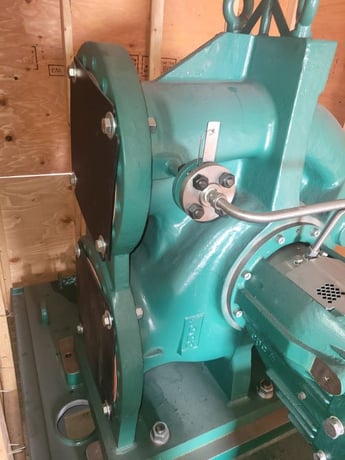 1666 GPM @ 82' TDH, CPC #3A-P-513C, horizontal single stage centrifugal pump package, counter clock wise - Image 4
