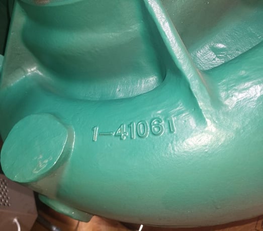 1666 GPM @ 82' TDH, CPC #3A-P-513C, horizontal single stage centrifugal pump package, counter clock wise - Image 5