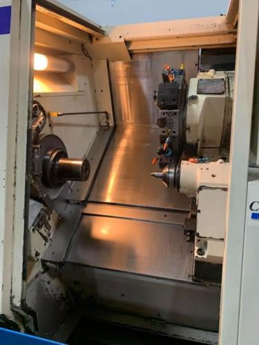 Okuma #Captain-L370, CNC lathe, 2-Axis, OSP-E100L, 20.8" swing, 8" chuck, 2" bar, 2001 - Image 2