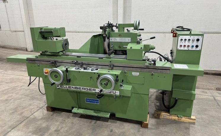 10" x 40" Kellenberger #1000U-125, 3-Wheel Design, ID Spindle, Coolant System, 1989 - Image 1