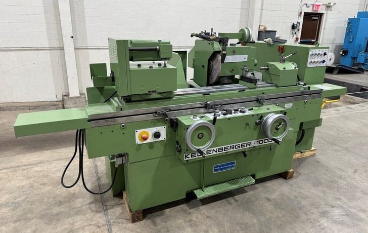 10" x 40" Kellenberger #1000U-125, 3-Wheel Design, ID Spindle, Coolant System, 1989 - Image 2
