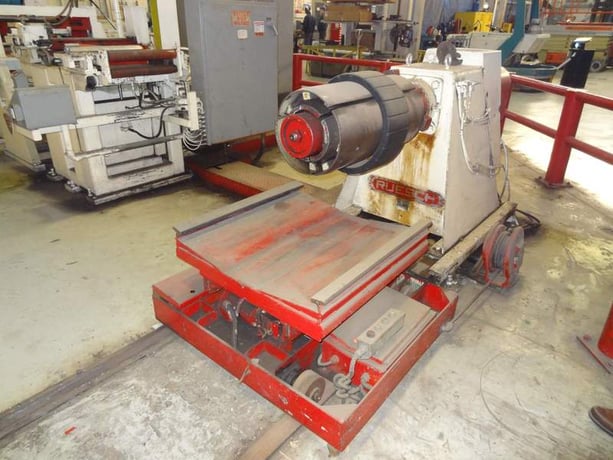 18" x 2.875" Ruesch, 3000 lb., 25 HP, steel stripper rings - Image 2