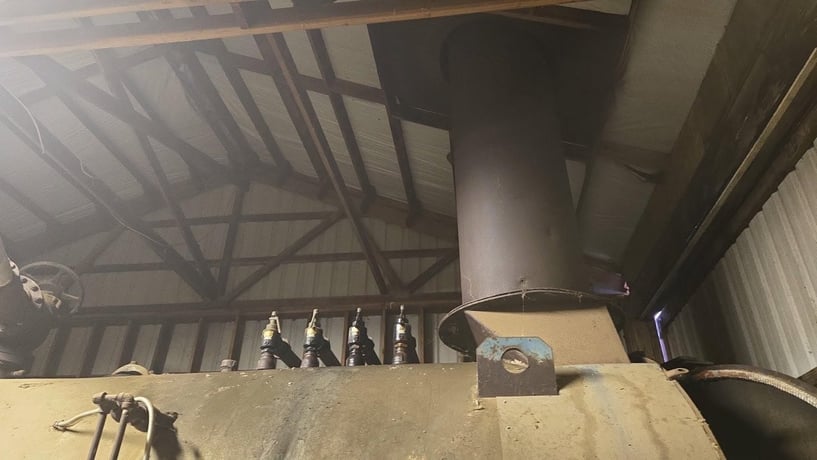 600 Hp York-Shipley SPH-600N, firetube boiler, 150 psi, 1965 - Image 5