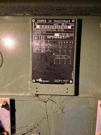 500 KVA 13200GY/7620 Primary, 208Y/120 Secondary, 3 phase, Padmount Transformer - Image 1