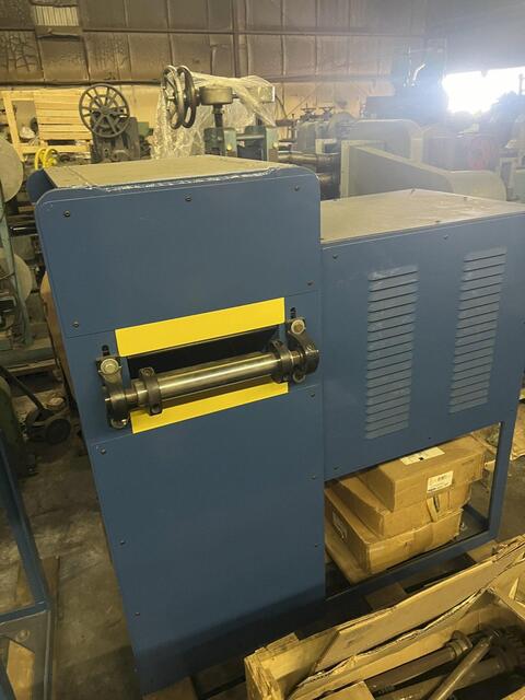 Star Chopper Co. brushing machine, top & bottom of metal strip, 20 HP, reconditioned - Image 4