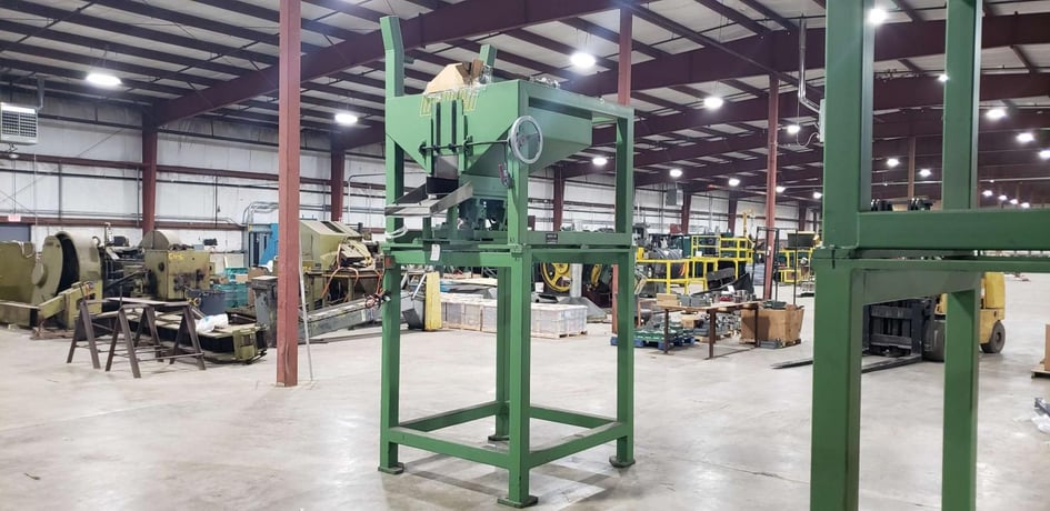 Warren, Loader, 135" overall height, 46" x 36" x 24" deep Hopper, 17" width x 2.5" H Chute, 75" exit height - Image 1