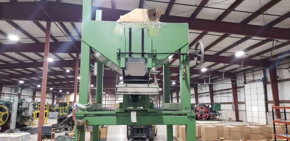 Warren, Loader, 135" overall height, 46" x 36" x 24" deep Hopper, 17" width x 2.5" H Chute, 75" exit height - Image 9