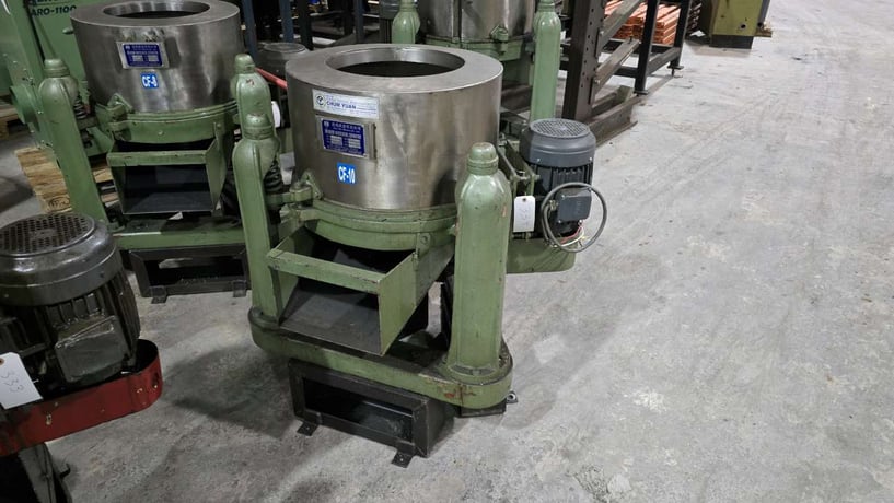 20" x 10" Hsin Der #STM-20, Centrifugal Oil Separation System for Parts, 25 lbs. capacity, 604 mm overall - Image 1