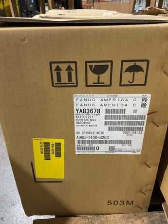Fanuc #A06B-1406-B203, Servo motor, new in box - Image 3