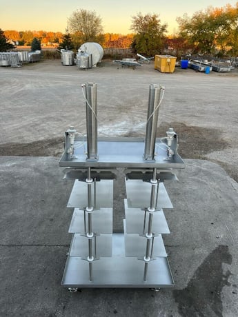 2-Head falling cheese press, new - Image 4