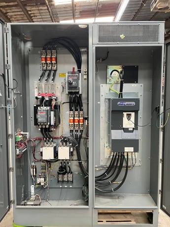 Ram #603249, electric screw compressor starter, vfd, 100 HP, 208 Volts, 3 phase, 2015 - Image 9