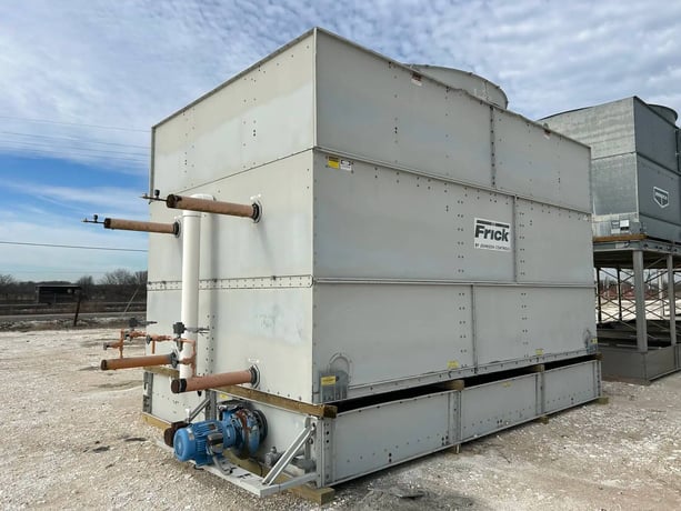 1218 Ton, Frick #IDC2-2436-2506-240, Evaporative Condenser, 7.5 HP, R-717, 1200 GPM, 300 psi - Image 4