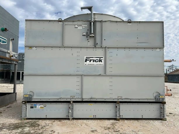 1218 Ton, Frick #IDC2-2436-2506-240, Evaporative Condenser, 7.5 HP, R-717, 1200 GPM, 300 psi - Image 7