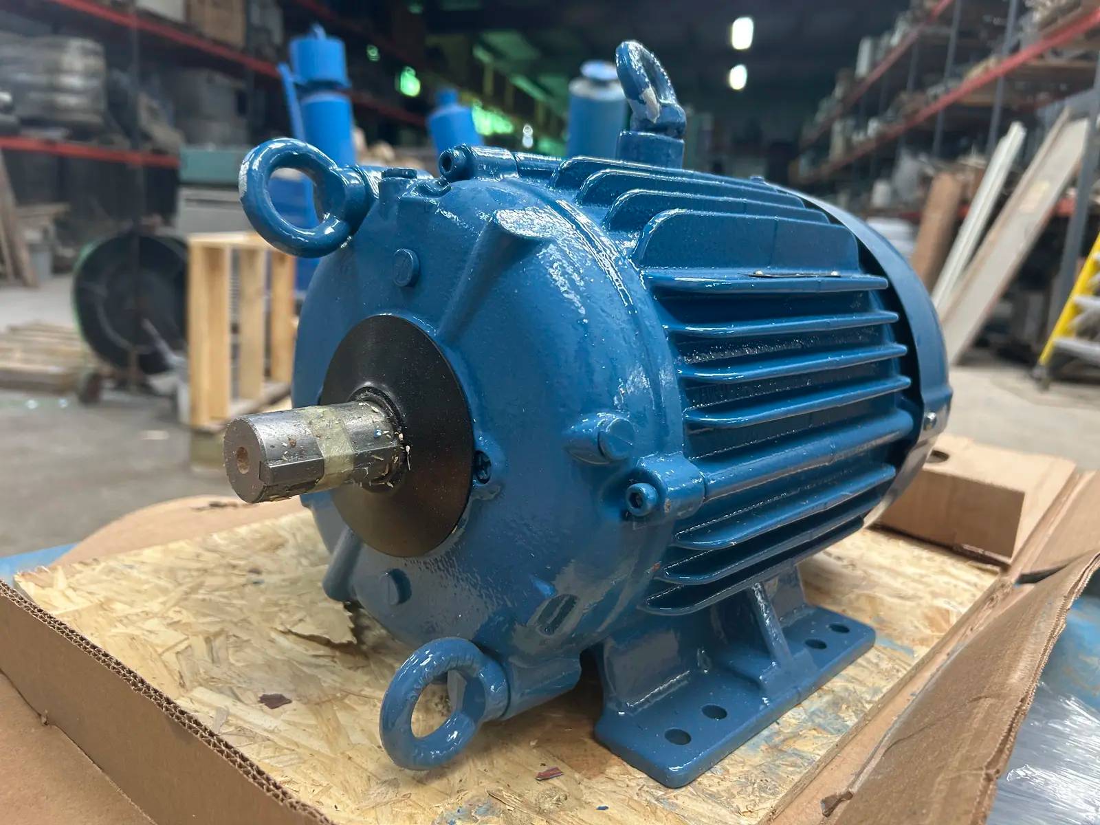 5 HP 1750 RPM WEG MCT-A00504E1-W22G, Frame 182/4T, Marley Inverter Duty Motor, 208-230/460V., 2023 - Image 9