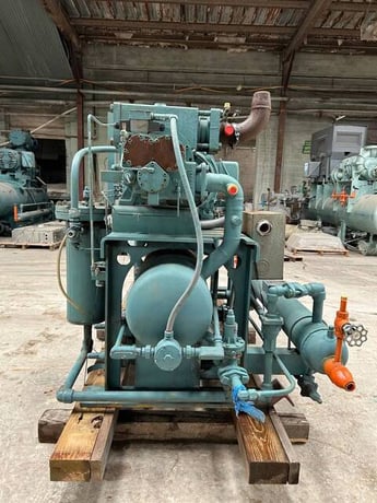 60 HP, Frick #RXB-24, Rotary Screw Compressor Package, 230/460 V., 1800 RPM, 300 PSIG, w/ Toshiba motor, 2002 - Image 10