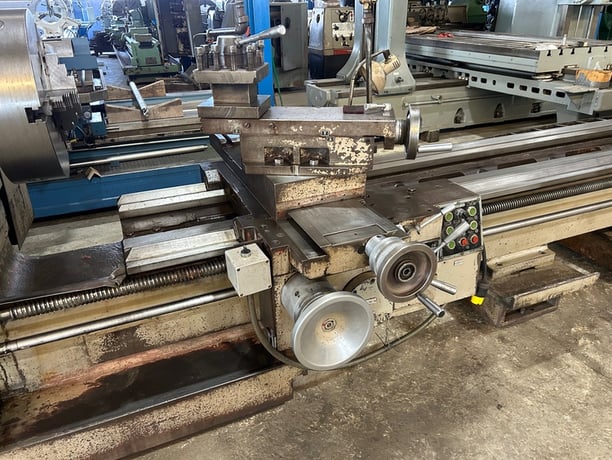 36" x 240" Poreba #TPK90/6M, engine lathe, 25" swing over cross slide, 3-jaw 19.5" chuck, inch/metric - Image 3