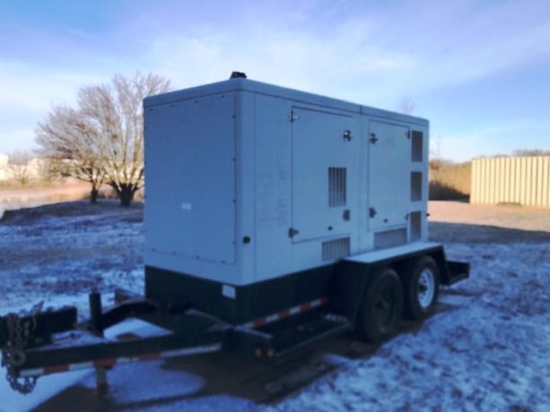 Hipower #HRNG230T6, dual fuel Natural gas or LP mobile generator, 277/480 Volts, 2014 - Image 1