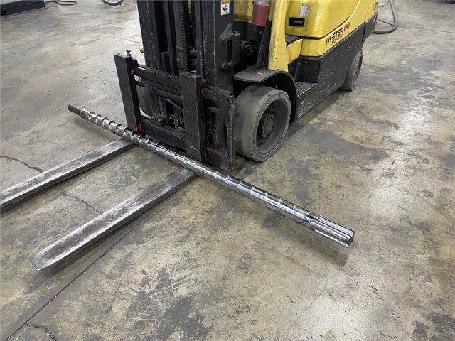 3.5" Welex #350-RHNV, extruder, 75 HP, 24:1 L/D, 11.8:1 ratio 153 HP Welex PEZS36.width gearbox, 42.5" - Image 2