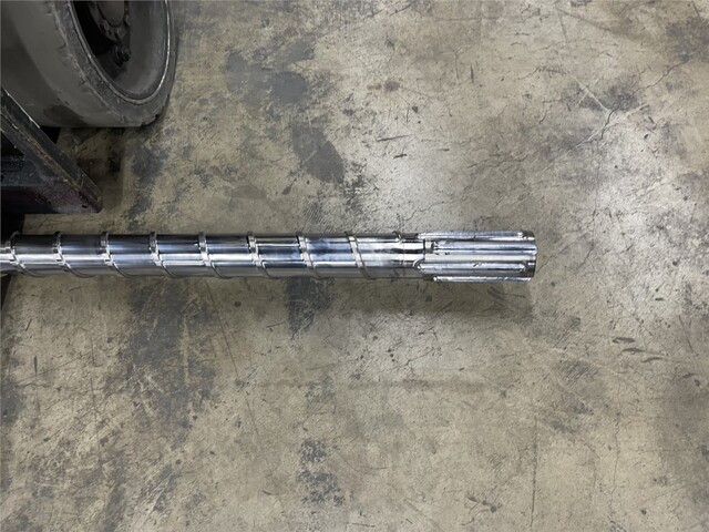 3.5" Welex #350-RHNV, extruder, 75 HP, 24:1 L/D, 11.8:1 ratio 153 HP Welex PEZS36.width gearbox, 42.5" - Image 3