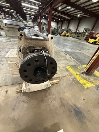 6" Davis Standard #60IN60TPIH, single screw extruder, 400 HP, 34:1 L/D, 42" centerline, 1994 - Image 5