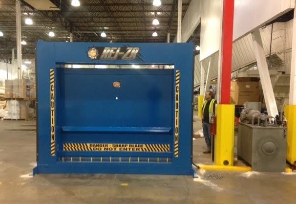 Recycling Equipment Inc. #12088S, 120" W x 88" H roll splitter, 20 HP hydraulic power pack, (2) 7" cylinders - Image 5