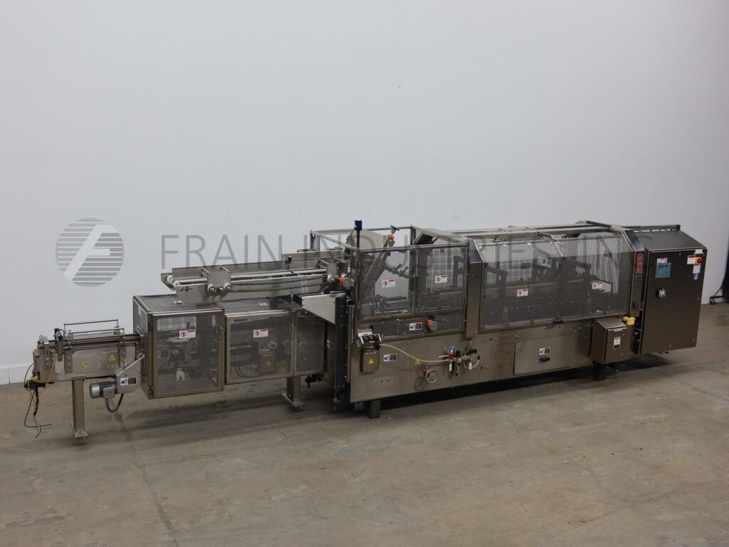 Adco Manufacturing Inc #12WA-150-WD, automatic, continuous motion, stainless steel, wrap around, hot melt - Image 1