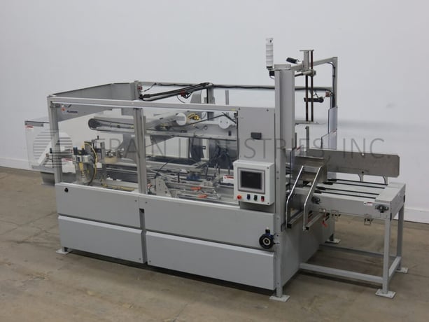 Pearson #CE35-20T, automatic right to left, case erector & bottom tape sealer, 10-35 cases per minute - Image 1