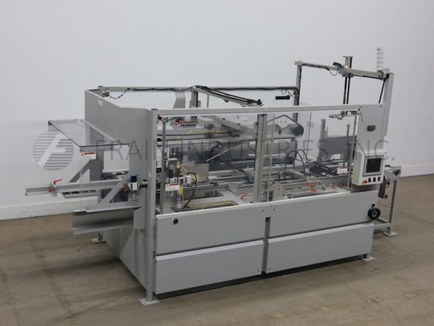 Pearson #CE35-20T, automatic right to left, case erector & bottom tape sealer, 10-35 cases per minute - Image 5