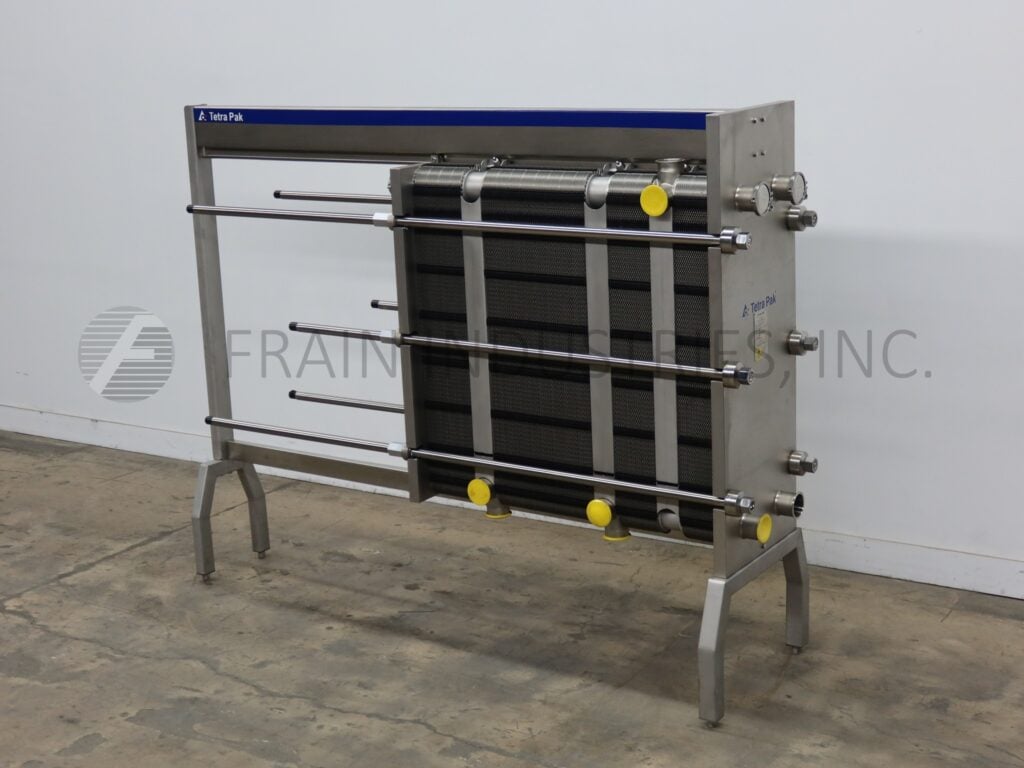 1655 sq.ft., Tetra Pak Hoyer #C10-KShut Height, Stainless steel, plate and frame heat exchanger - Image 1