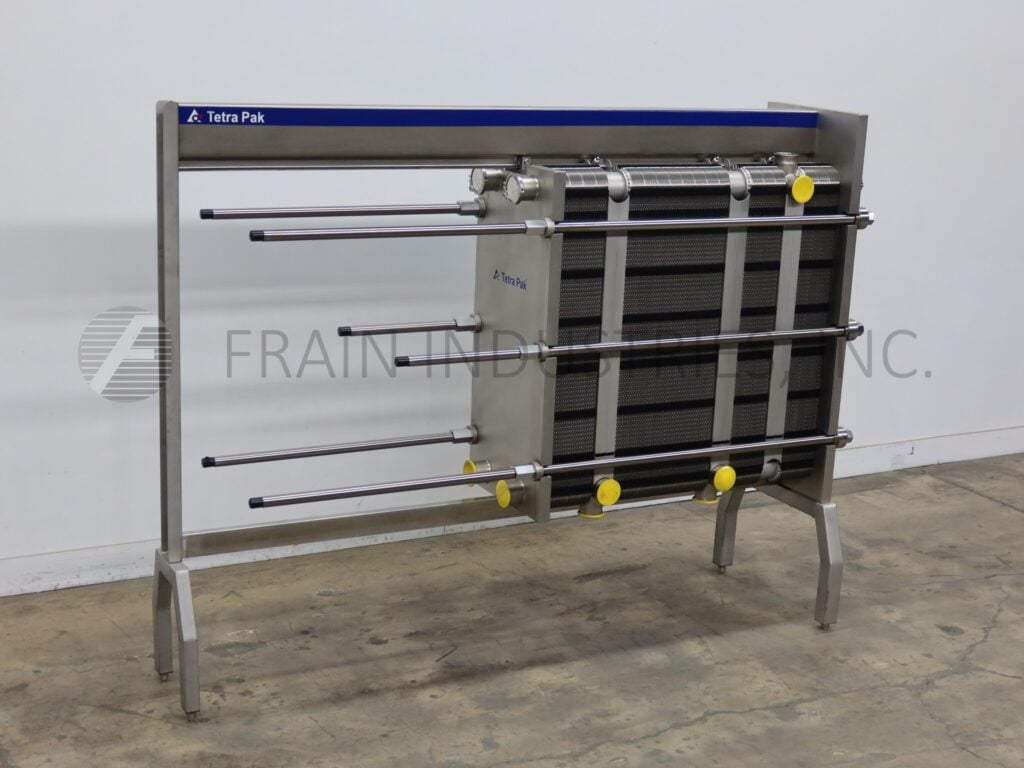 1655 sq.ft., Tetra Pak Hoyer #C10-KShut Height, Stainless steel, plate and frame heat exchanger - Image 5