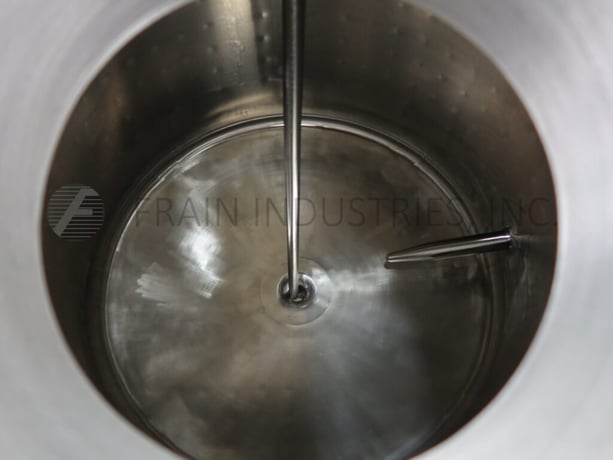 79 gallon Precision Stainless, 316L Stainless Steel, insulated & jacketed tank, 30" dia. x 23" straight wall - Image 2