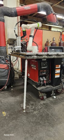 Lincoln, Fab-Pak-Cabot-Guru, robotic welding cell, 6 axis, CRX 10IA/L w/ R-30IB & ctrller, 2021 - Image 2