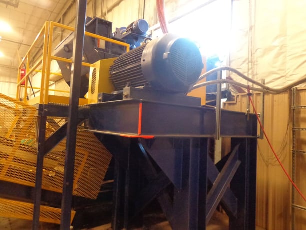 WSM #3466-BHBP, shredder, 4 row rigid hammer, 34" diameter x 66" L rotor, 250 HP, 1188 RPM - Image 2
