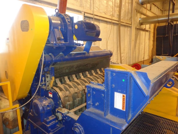 WSM #3466-BHBP, shredder, 4 row rigid hammer, 34" diameter x 66" L rotor, 250 HP, 1188 RPM - Image 3