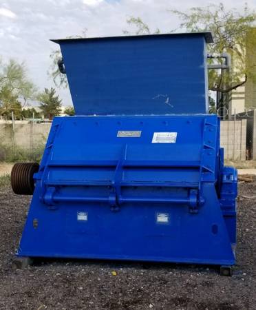 WSM #4260S, Shredder, 4 rows 40 hammers, Direct dr w/ VFD, 2 HP, 42" rotor diameter - Image 1