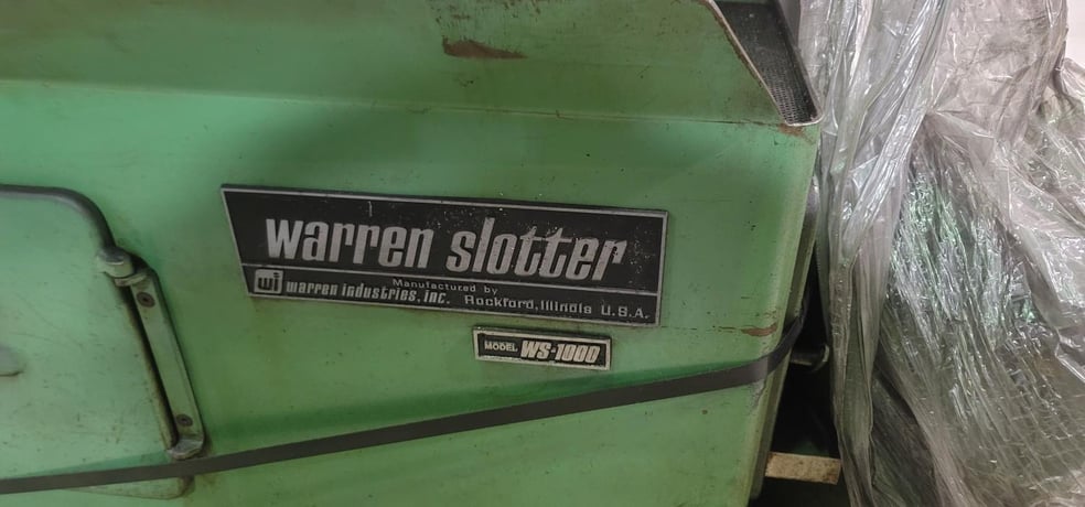 Warren #WS-1000, Slotter - Image 6