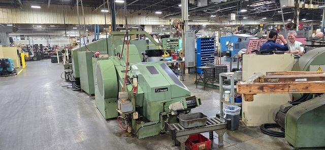 .47" x 5.91" Sanmei #THI-12R, Incline Thread Roller, 50-150 PPM, 18000 kgf Pressure, 15 kW - Image 1