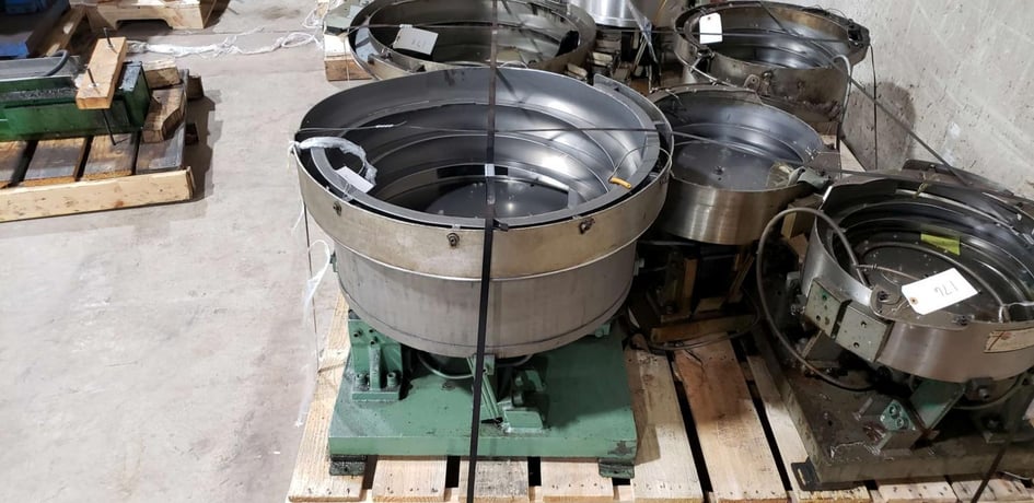Feeder Bowl, counter clock wise direction, 14 mm max capacity, 24" base, 24" depth, 15.75" discharge height - Image 3