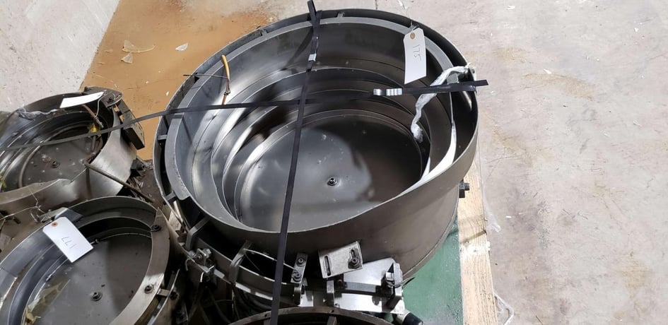 Feeder Bowl, counter clock wise direction, 14 mm max capacity, 24" base, 24" depth, 15.75" discharge height - Image 5