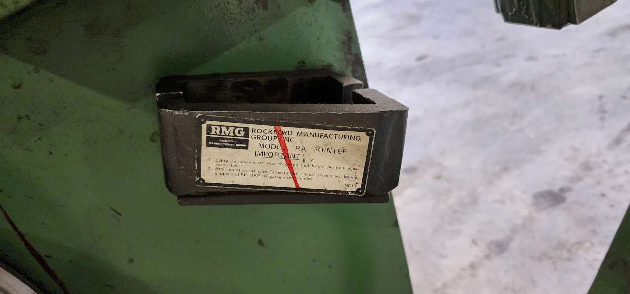 RMG #34-0566-75, Wire Drawer, w/pointer, 1/4" Wire diameter, 20" Capstan, 66 FPM, 5 HP, 480 V - Image 8
