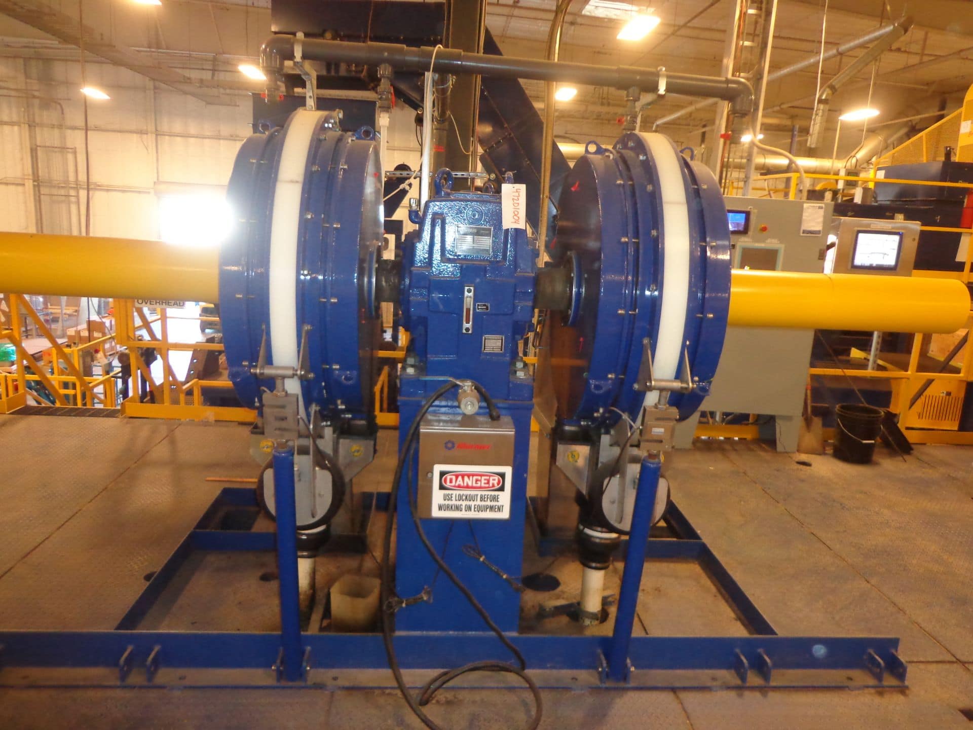 Fournier #4(6)-900/6000CV, rotary dewatering press, 3" inlet, 100 gal/min, 2011 - Image 2