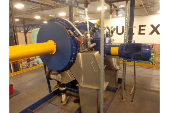 Fournier #4(6)-900/6000CV, rotary dewatering press, 3" inlet, 100 gal/min, 2011 - Image 3