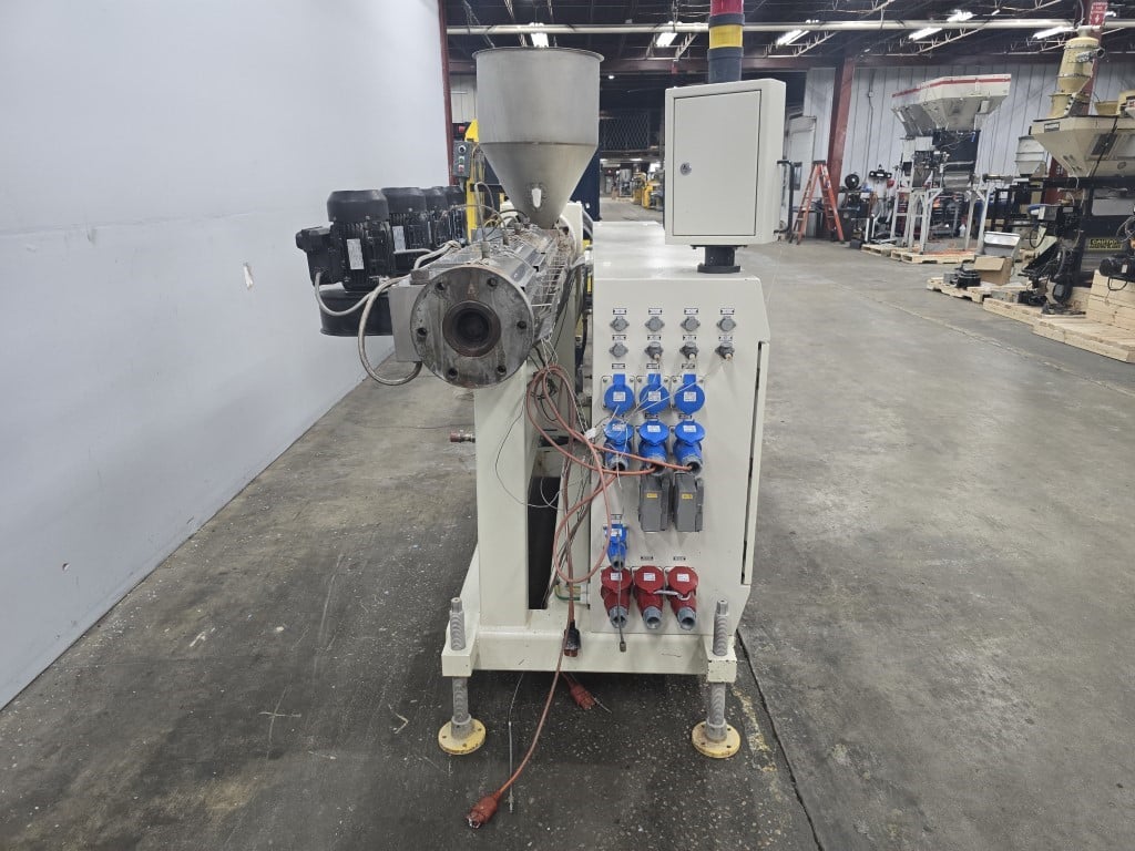 2.36" Battenfeld Cincinnati #Techbex-1-60-25D, single screw extruder, 25:1 L/D ratio, air cooled, RKC CH402 - Image 3