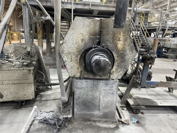 8" Sterling, extruder, 32:1 L/D, 500 HP AC motor w/ new drive, 2021 - Image 10