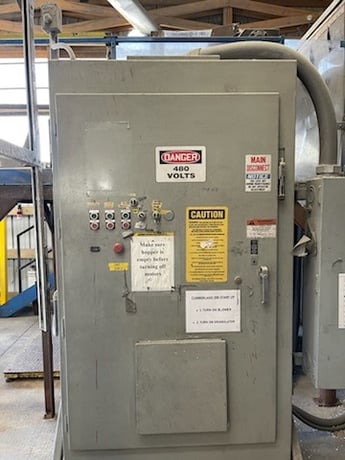 20" x 50" Cumberland #50H, granulator, 200 HP, 18 fly knives, 2 bed knives - Image 3