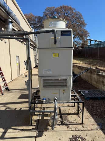 International Refrigeration #F-20-T-600-G, Cooling Tower, 9.4 cfm, 90 Kcal/h, 220/380 V., 2019 - Image 1