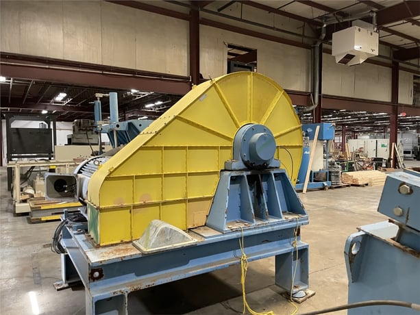 24.75" x 56" Herbold #HGM60/145, closed rotor granulator, 2012 - Image 3