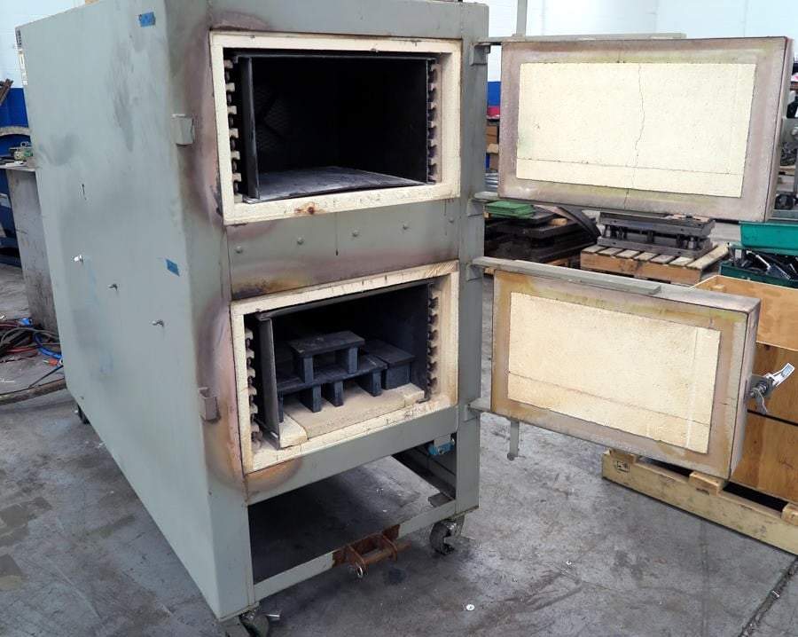 18" width x 12" H x 48" L Lucifer, 2 chamber, 1450°F, electric - Image 2